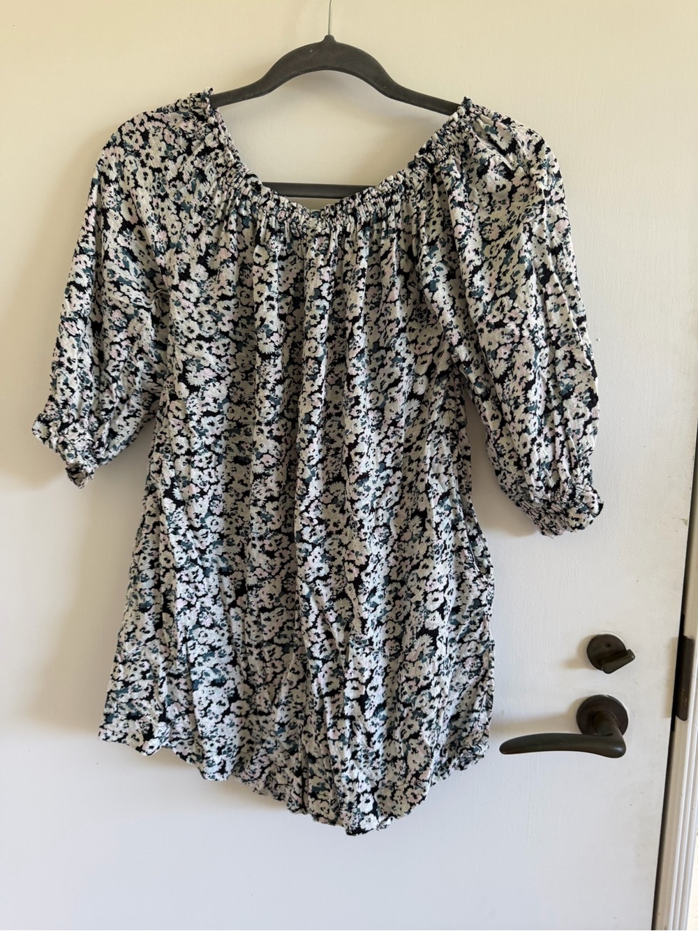 Volcom floral romper